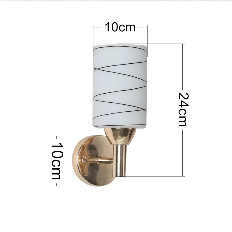 

Indoor Wall Light Modern LED27 Wall Lamp for bedroom living room Silver Gold
