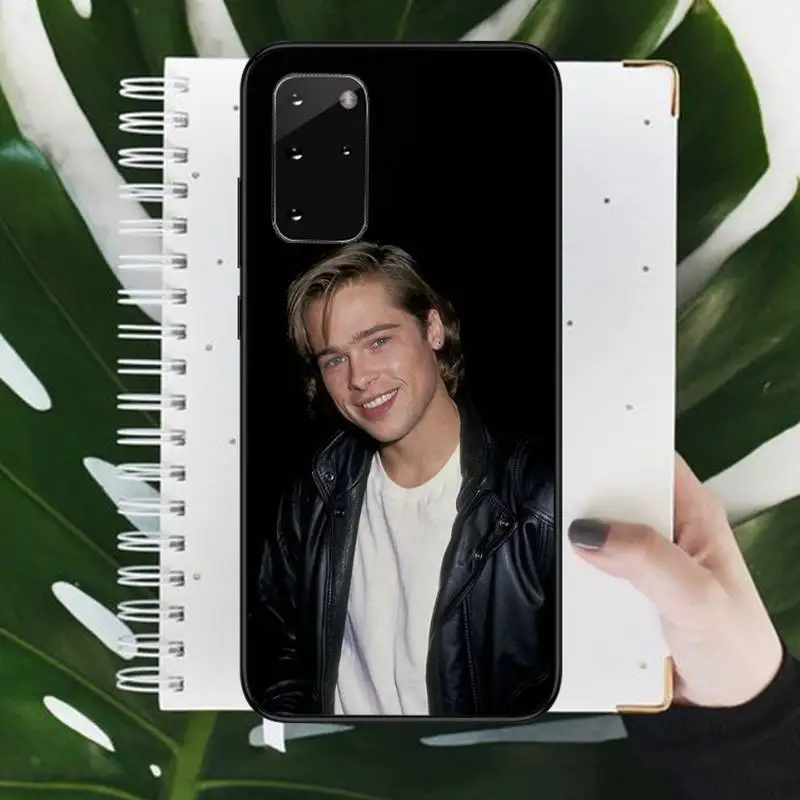 

Brad Pitt American actor Phone Case For Samsung galaxy S 9 10 20 A 10 21 30 31 40 50 51 71 s note 20 j 4 2018 plus
