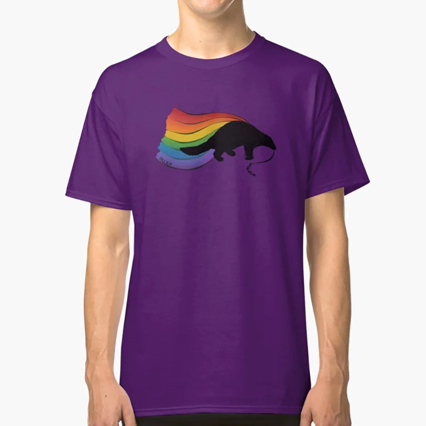 Фиолетовый Pangolin Rainbow power! Футболка pangolins pangolin scaly anteater животные дикая природа сохранение окружающей среды - Цвет: Фиолетовый