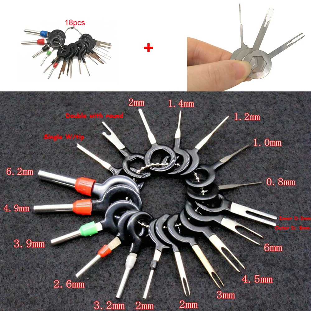 3/18/21 шт. автомобильного терминала Удаление Комплект проводки обжимной