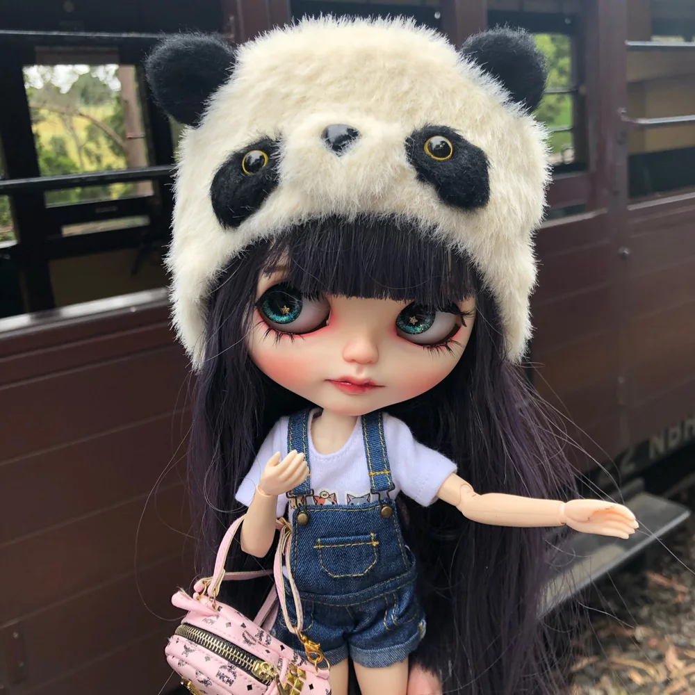 1/6 blyth кукла игрушка bjd совместное тело белая с кожей макияж 19 Макияж Лицо спящие