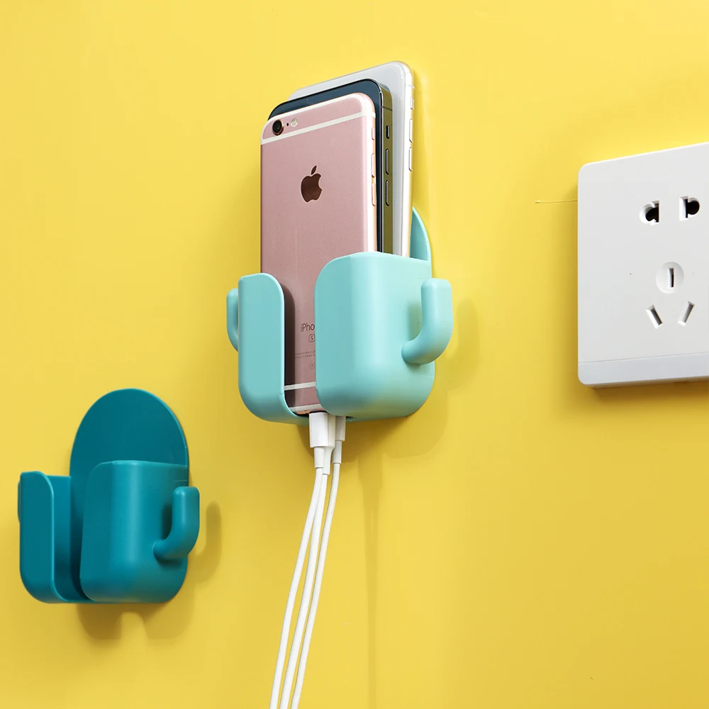 mobile phone holder wall stand mounted organizer storage rack mounts holders remote control origin hook mobil standing charging free global shipping