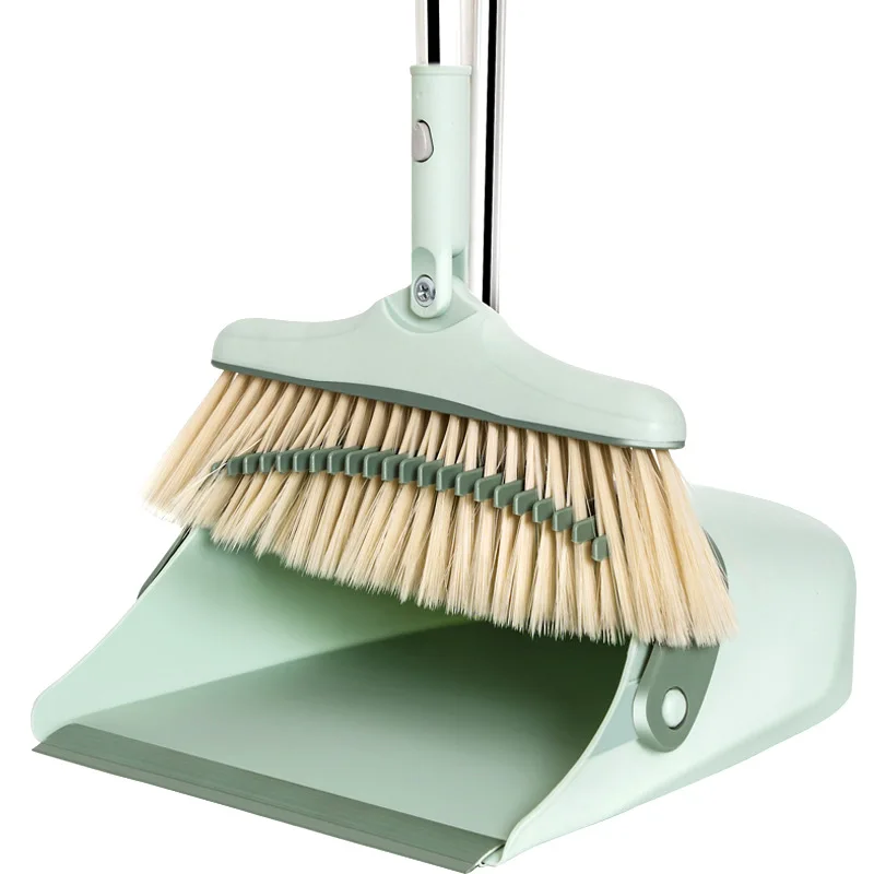 

Household soft hair comb broom manufacturers wholesale broom dustpan two sets