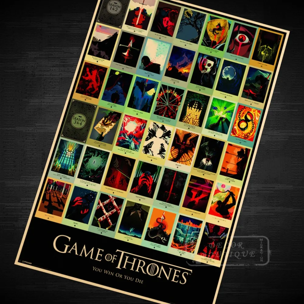 Коллекция открыток которую вы выиграете или умираете Игра престолов