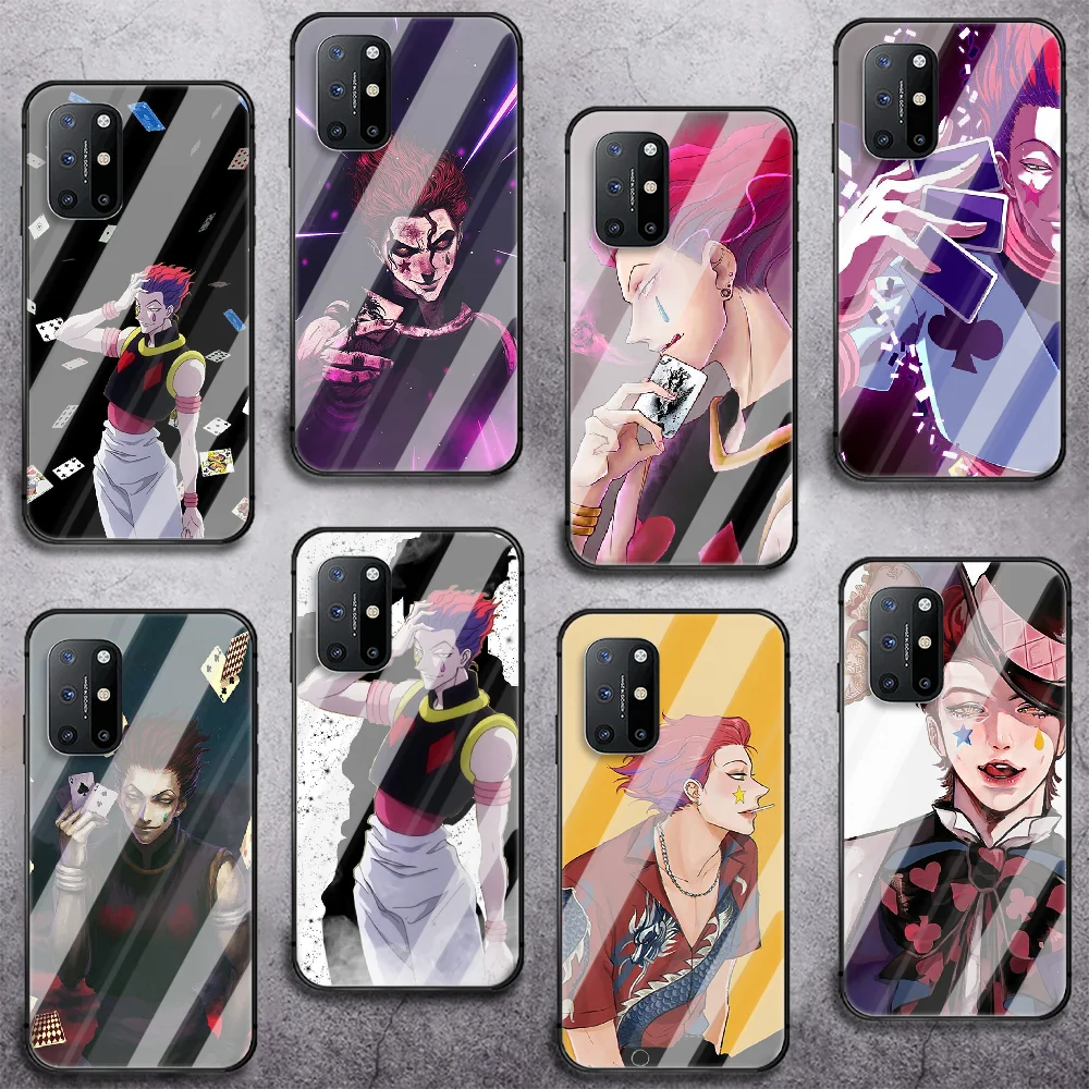 

Hisoka Hunter X Hunter Anime Phone Tempered Glass Case Cover For Oneplus 5 6 7 8 9 Nord T Pro Pretty Soft Luxury