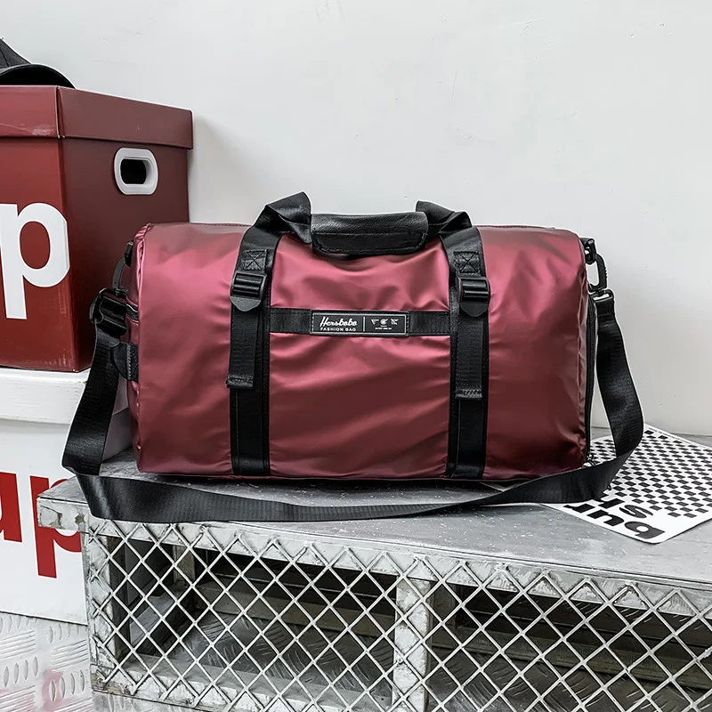 

Gym Bag Leather Sports Bags Men for Shoes Training Fitness Yoga Travel Luggage Shoulder Sac De Sport Bag