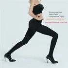 Женские колготки LGFDT201, профессиональный дизайн, Колготки с градиентом, реальный каблук, компрессионные колготки