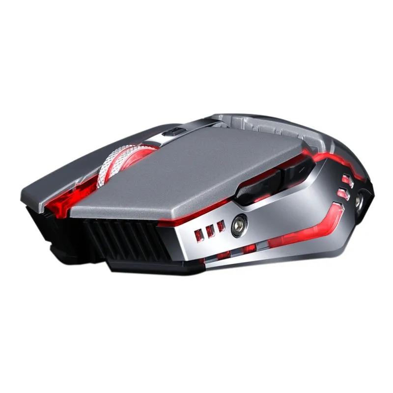 

7 Color Breathing Light Wireless Gaming Mouse Optical Travel Mice 3-speed DPI With USB Receiver For Notebook/PC/Laptop/Computer