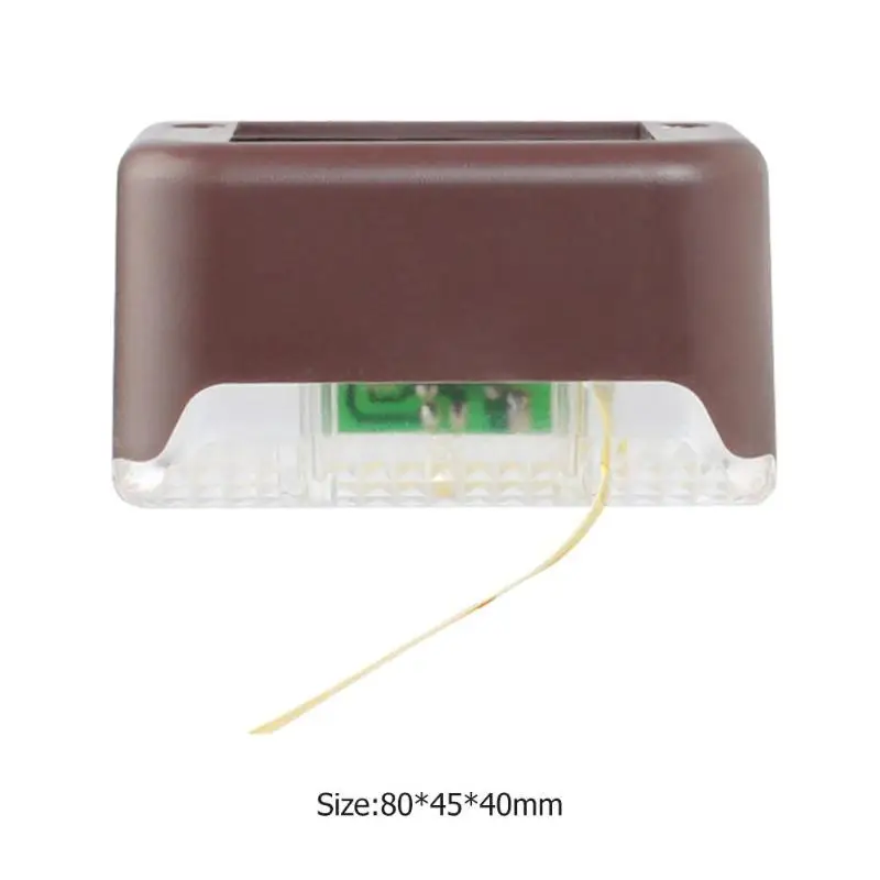 Водонепроницаемый светодиодный светильник для лестницы IP65 на солнечной батарее