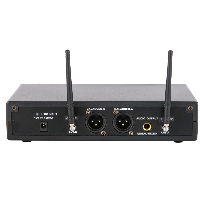 Профессиональная двойная Портативная Беспроводная микрофонная система OKMIC