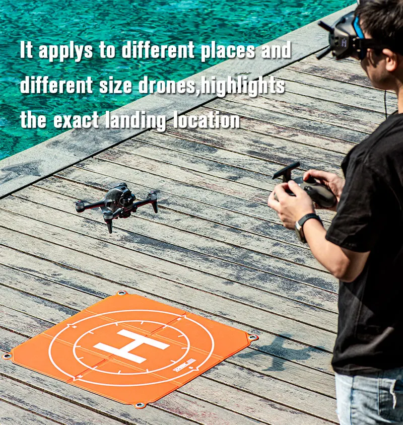 

Посадочная площадка DJI Air 2S 65 см, складная парковочная площадка, передняя площадка для DJI Mavic Mini 2/Air 2S, универсальные детали для дрона