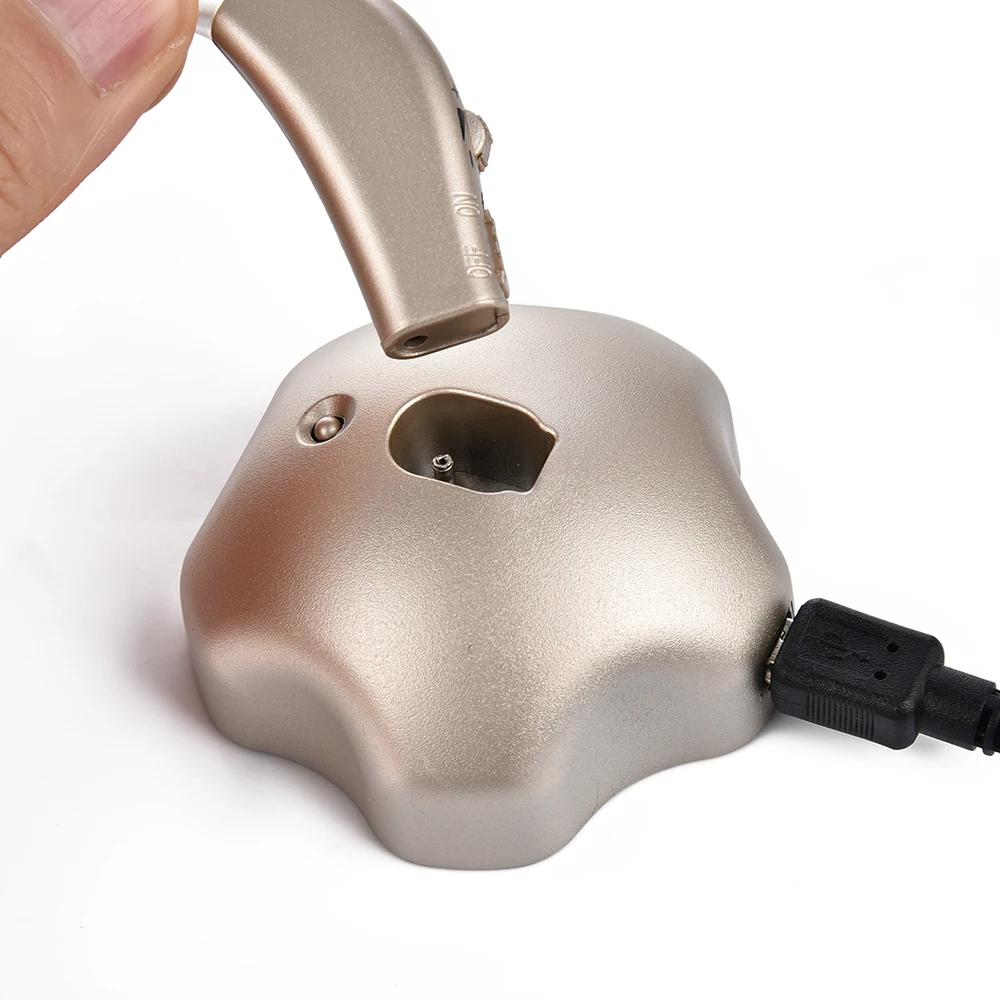 

Hearing aid of BTE sound-amplifiers Digital hearing aid Wireless Portable Adjustable volume hearing aids for Elderly