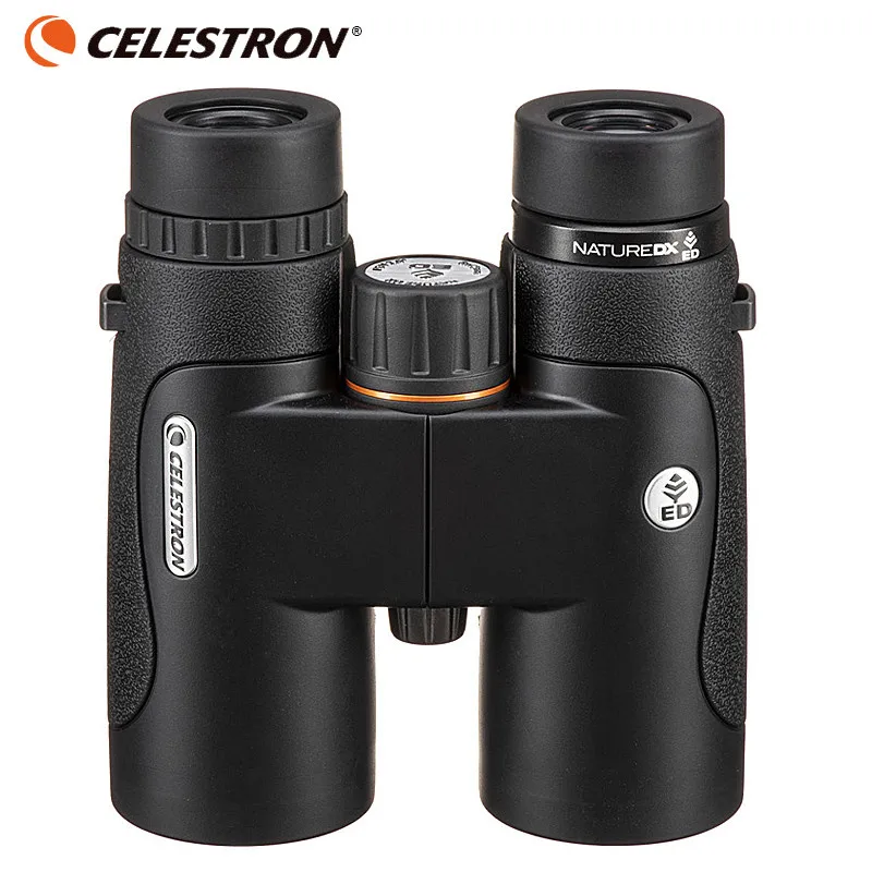 Бинокль Celestron Nature DX 8X42 ED 10X42 высокой мощности телескоп с функцией ночного видения