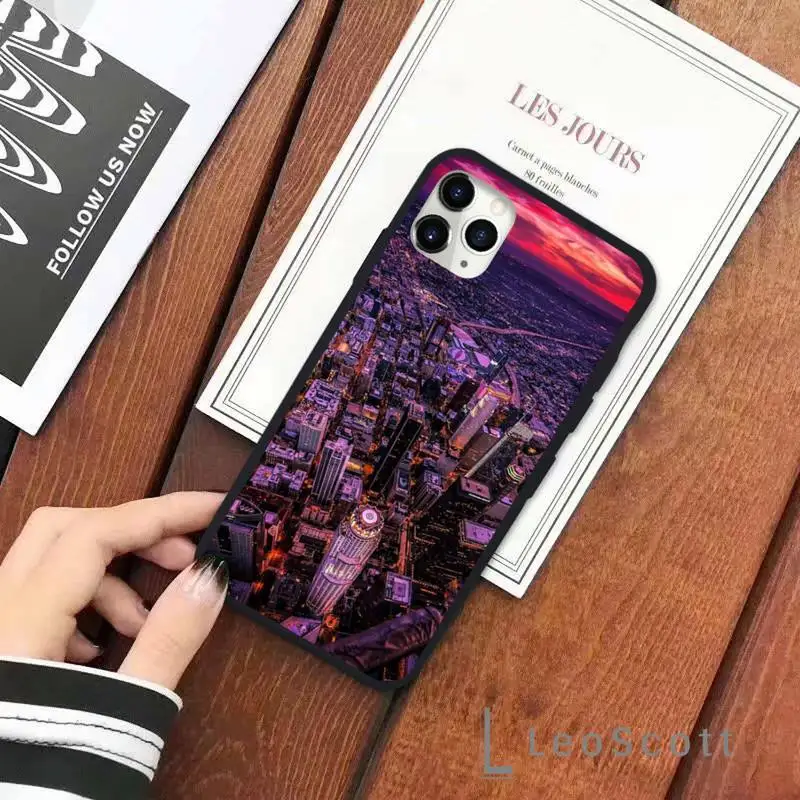 

Fashion London Paris New york Phone Case for iPhone 11 12 pro XS MAX 8 7 6 6S Plus X 5S SE 2020 XR Soft silicone