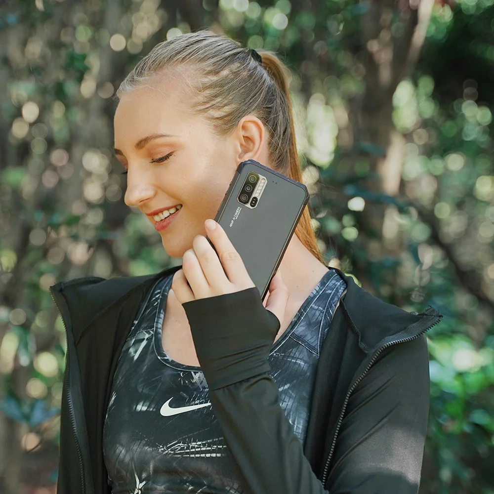 Глобальная группа 48MP Тройная камера Ulefone Armor 7 Finfgerprint ID And Face Unlock 6,3 ''Android 9,0 телефон 128GB 8GB NFC 5500mAh