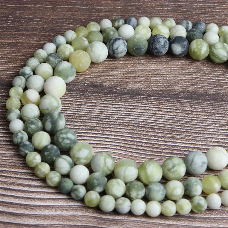 Модные Натуральный камень ювелирные изделия с тусклой полировкой матовый