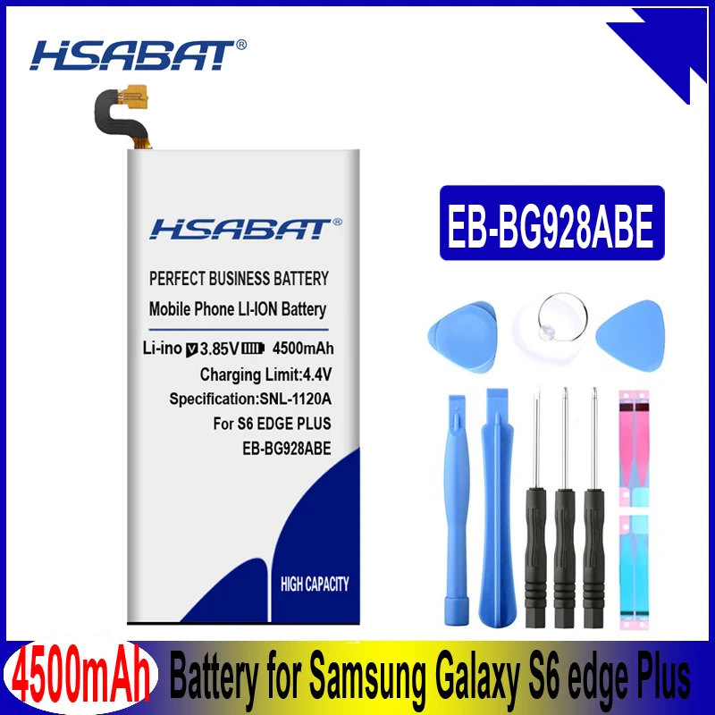 Аккумулятор HSABAT 4500 мАч для Samsung GALAXY S6 edge Plus G9280 G928F G928A G928P G928T G928V G928S G9287 G9287C Edge + |