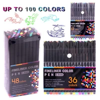 colored pens fine point markers for bullet journaling writing note taking calendar coloring art office school supplies