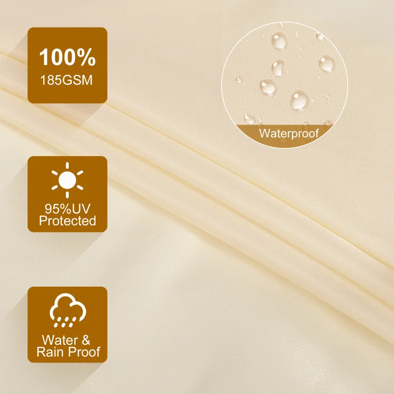 Водонепроницаемый наружный тент треугольный прямоугольный солнцезащитный