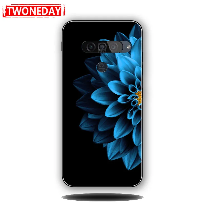 Чехол для LG K51 тонкий милый модный мягкий чехол из ТПУ с рисунком K 51 Q51 Q