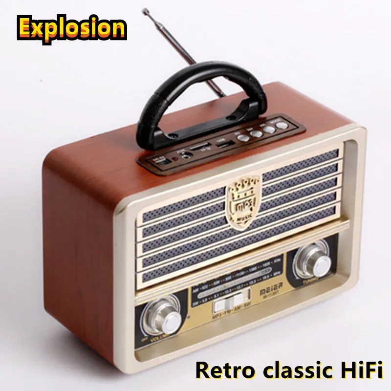 

Portable Bluetooth Speaker Wireless Subwoofer Sound Bar Home Theater HiFi Stereo Boombox FM Radio Music Center Outdoor Soundbox