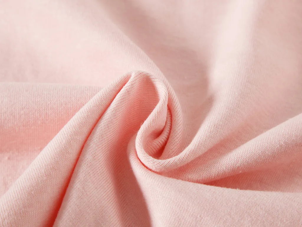 Рождественская Одежда для девочек Пижама одежда детей розовые футболки с