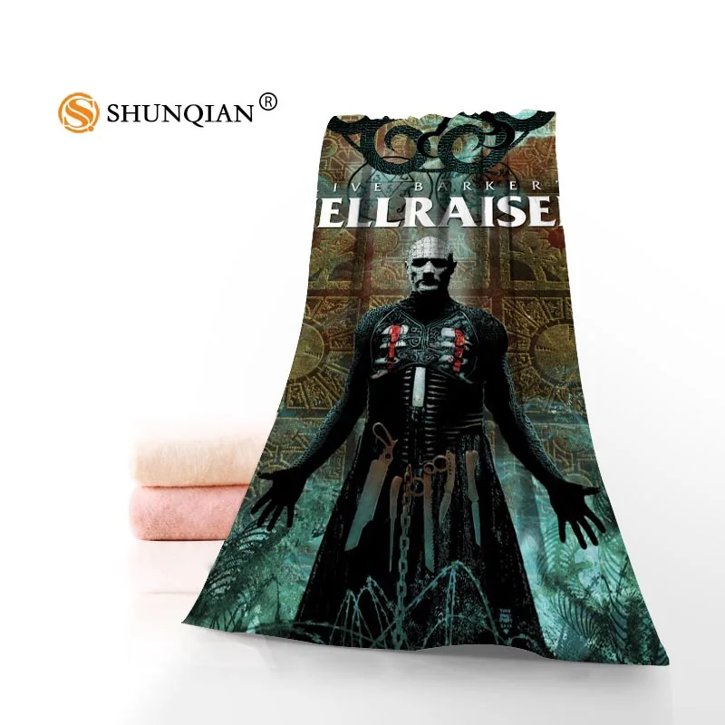 Заказное Hellraiser 35x75 см полотенце для лица s лицевое бамбуковое волокно мочалка быстросохнущее спортивное полотенце