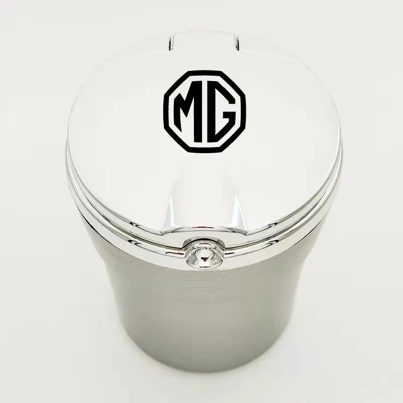 

Car LED Ashtray Trash Can Storage Cup for MG 6 GS GT ZT 350 7 5 3 ZR 550 RX5 ZS HS TF Morris Garages Cigarette Holder Acessories
