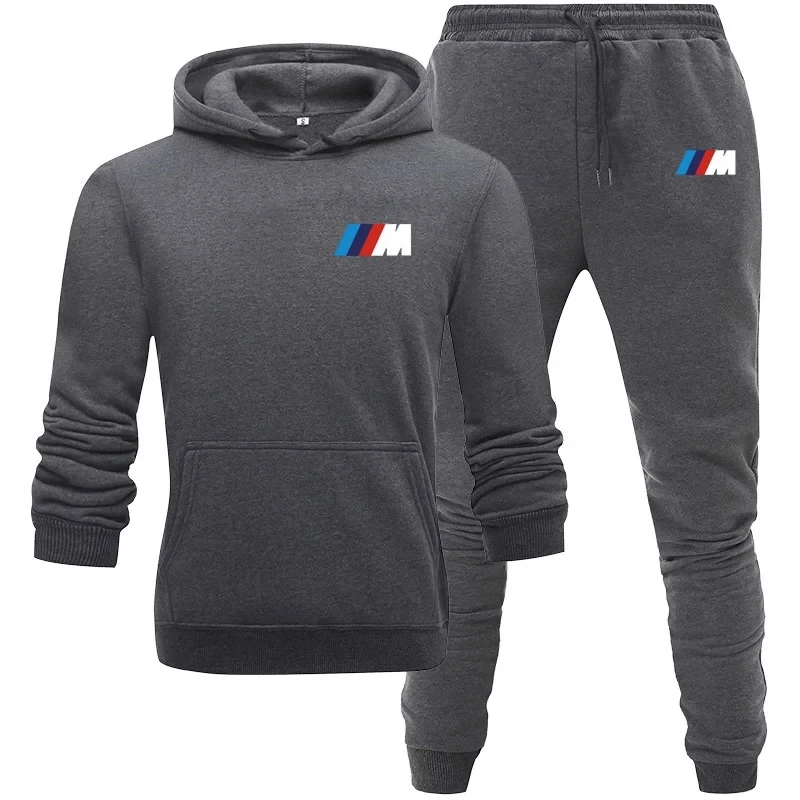 

Autumn/Winter New Men's Suit Hoodie + Pants Harajuku Sports Suit Casual Men's/Women's Sports Shirt Track and Field Suit 2020 Bra