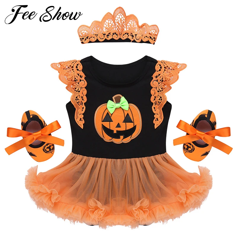 Детские костюмы для девочек на Хэллоуин с рукавами крылышками сверкающими