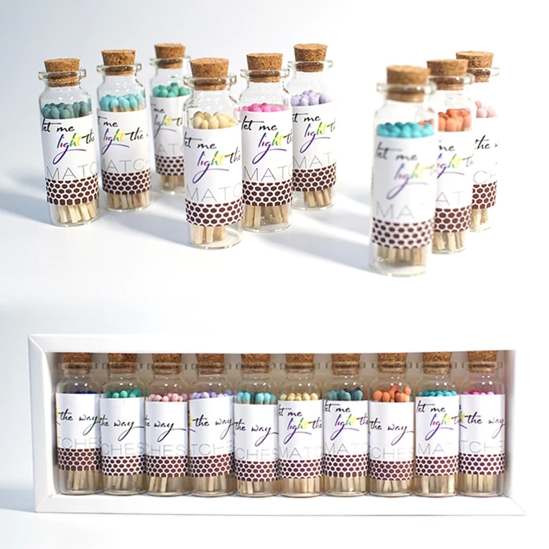 

10Pcs Lot Diameter 30mm H60mm Small Cylinder Glass Bottles for Length 4.8mm Matches with Cork Stopper Or Aluminum Screw Lid Vial