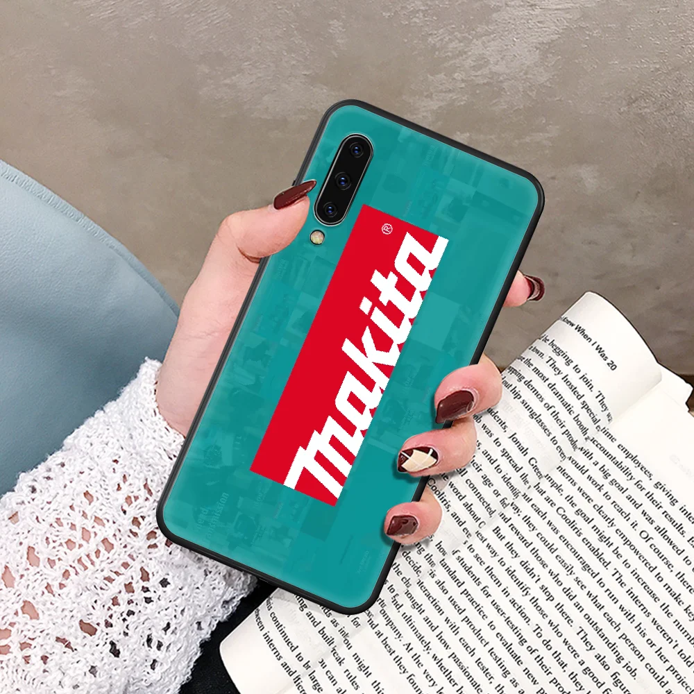 

Toolbox Makitas logo Phone Case For Samsung Galaxy A 5 7 8 10 20 20E 21S 30 30S 40 50 51 70 71 black Prime 3D Bumper Soft Cover