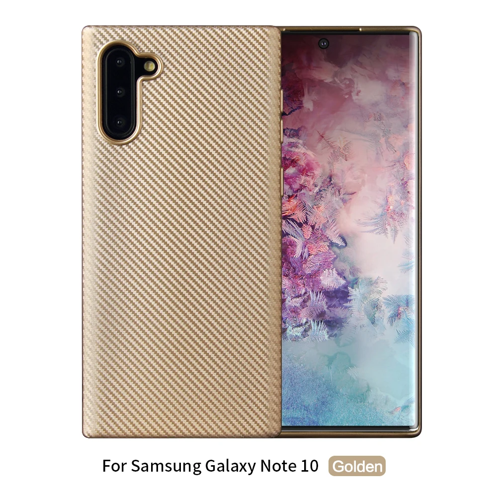 Мягкий чехол из ТПУ с текстурой углеродного волокна для samsung Galaxy S10 PLUS S9 S8 S8PLUS S7 S7EDGE