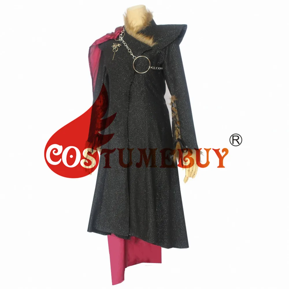 CostumeBuy Игра престолов Сезон 8 косплей костюм Дракон матери Дейенерис Таргариен костюм королевы L920
