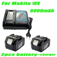 brand new replacement for makita wireless power tools 18v rechargeable battery 6ahcompatible with makita bl1860 bl1850 bl1840b