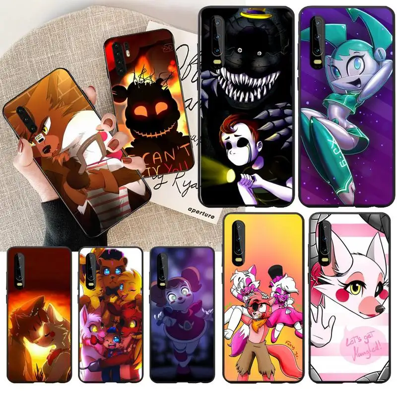 Чехол для телефона PENGHUWAN FNAF Plush Foxy Luxury Уникальный дизайн Huawei Honor 20 10 9 8 8x 8c 9x 7c 7a Lite view