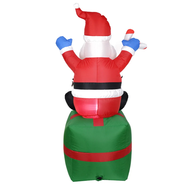 Горячая продажа надувной Санта Клаус на открытом воздухе Рождество украшения
