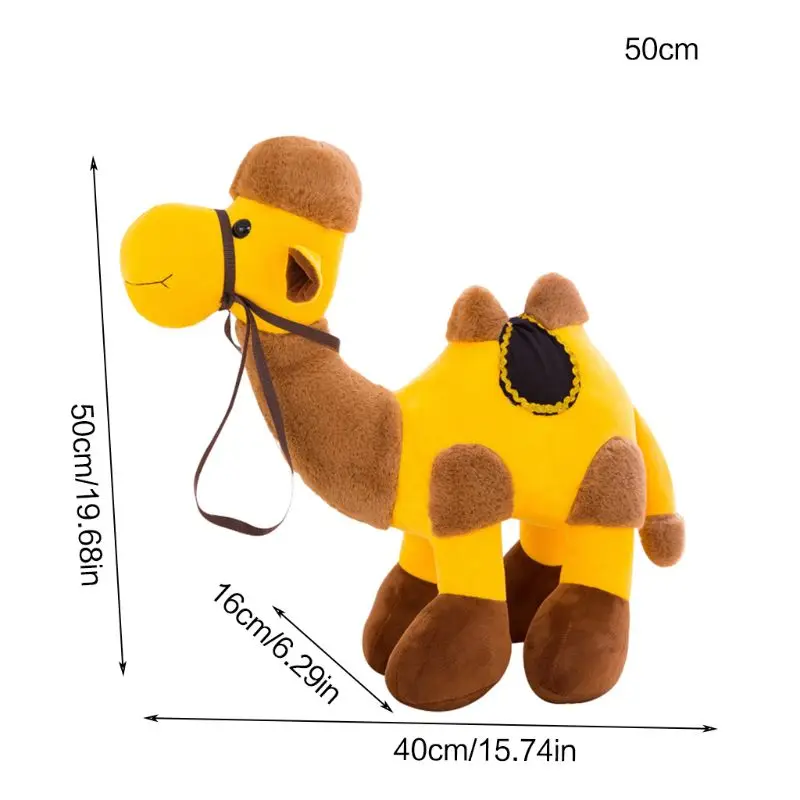 

Camel Animal Doll Cartoon Children Plush Toy Children PP Soft Cotton Children As Christmas Gift Birthday Q0KB