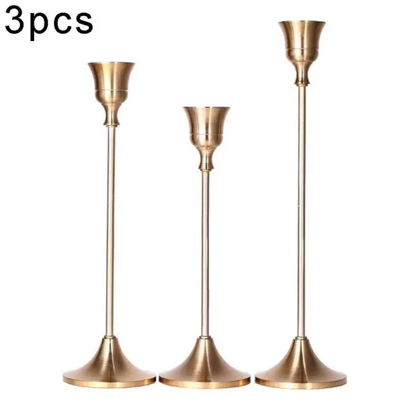 

Candlestick Holders Taper Candle Holders Candlestick Holder Set Stick Holders Kit Decorative Stand For Wedding Party Dining