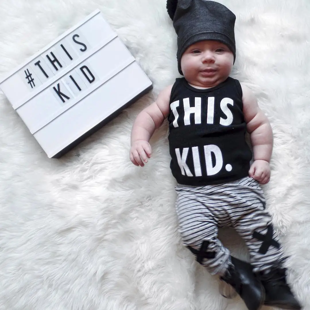 Повседневные штаны для малышей Штаны-шаровары с рисунком новорожденных