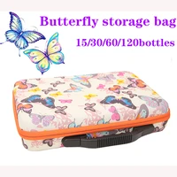 15 5d butterfly storage bag 3060120 bottles of diamond painting accessories container zipper suitcase embroidery tool new