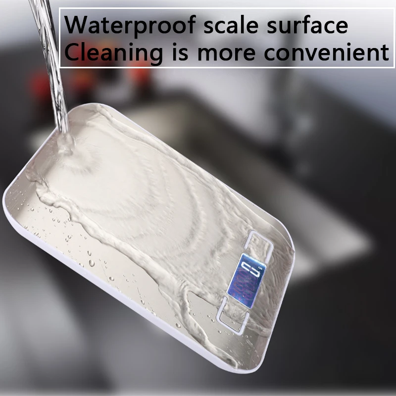 Многофункциональные кухонные весы из нержавеющей стали 5 кг/10 кг 1 г|Кухонные