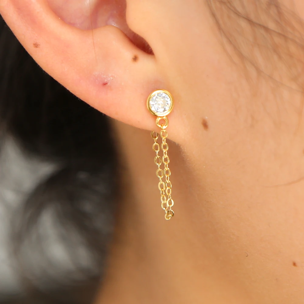 Новинка 2019 маленькие серьги с кисточками для девочек высшего качества простые