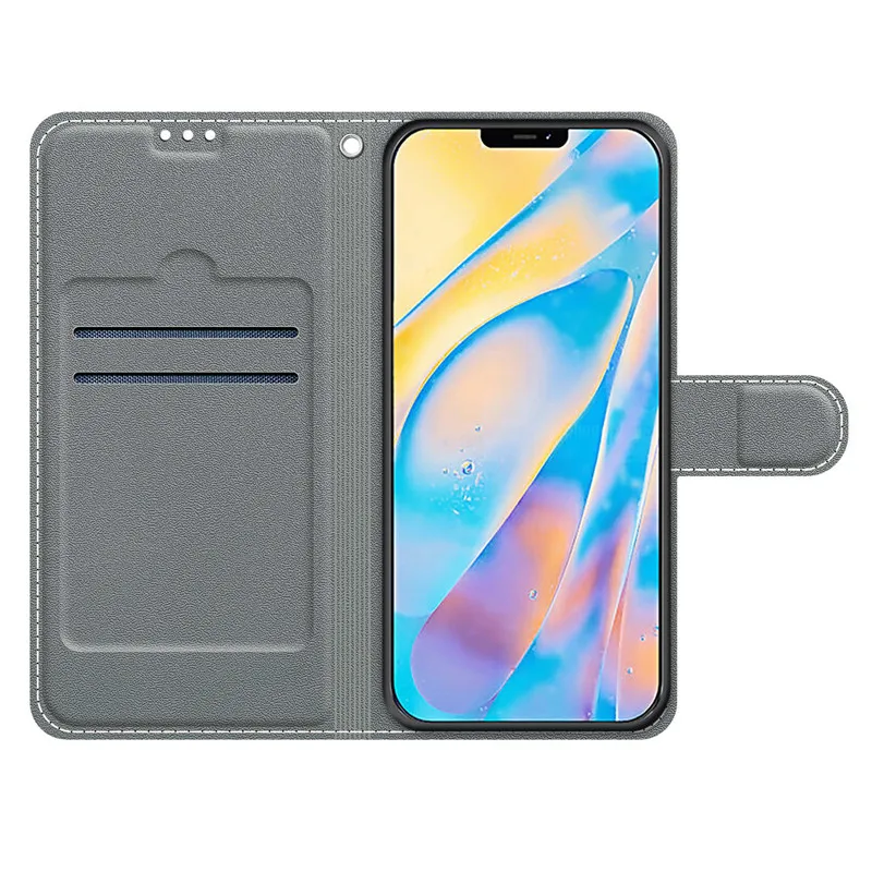Чехол для OPPO A15 A15S чехол A15s A 15 Etui с отделениями карт бумажник кожаный чехол-книжка