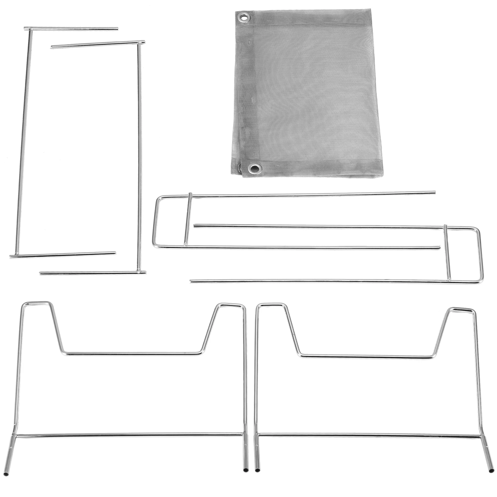 

Outdoor Collapsible Barbecue Grill Mini Grill Stainless Steel Firewood Stand Portable Charcoal Picnic BBQ Stove Tool