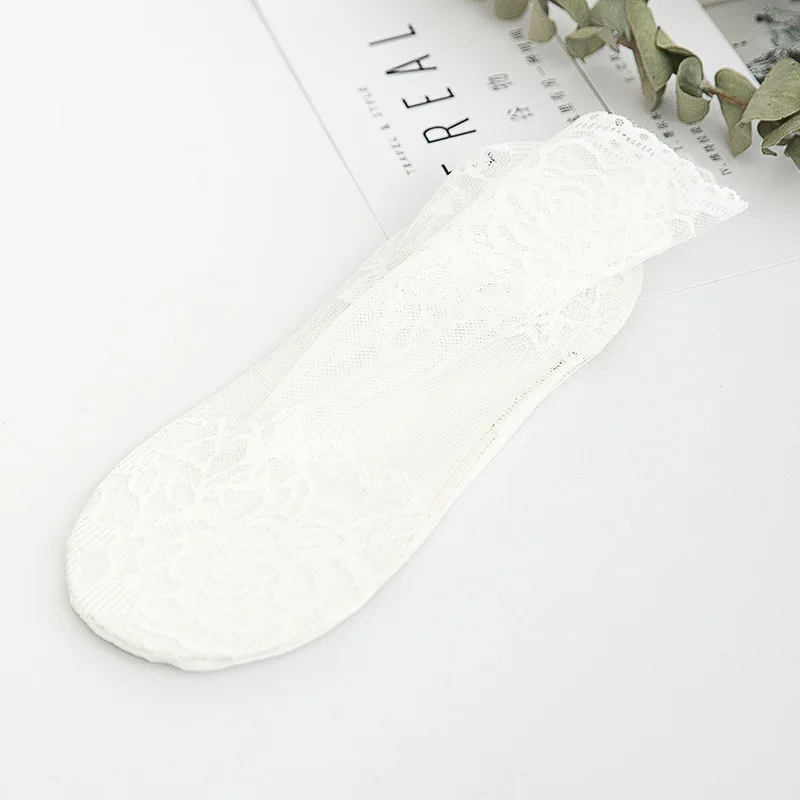 

Elastic Ultra-thin Transparent Socks Crystal Socks nylon short socks Mesh Wholesale Women Socks kawaii transparent socks women