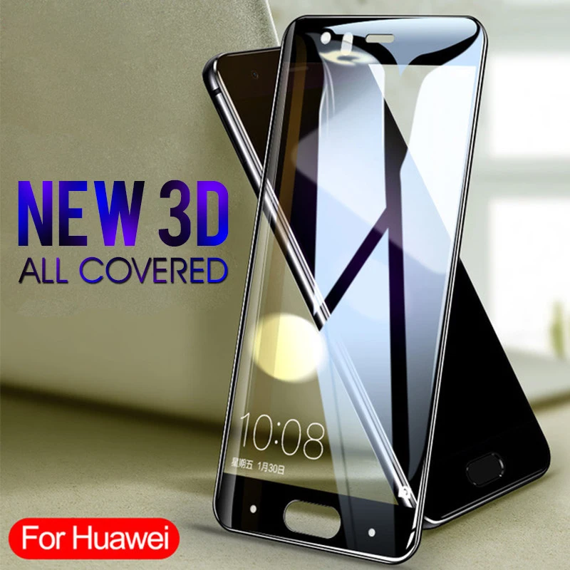 3D защитное стекло против царапин на Honor 9 Light 8 Lite 7A Pro Защита экрана для Huawei P20 P8 P9 Y6