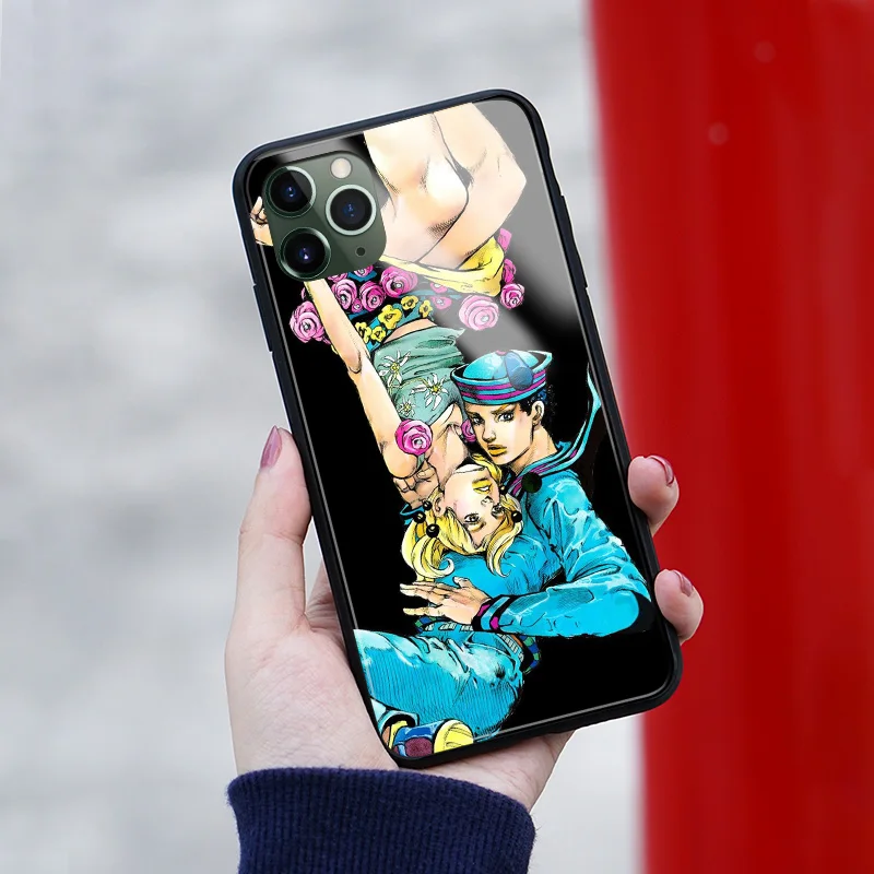 JOJO часть 8 JoJolion постер мягкий силиконовый стеклянный чехол для телефона iPhone 6 6s 7