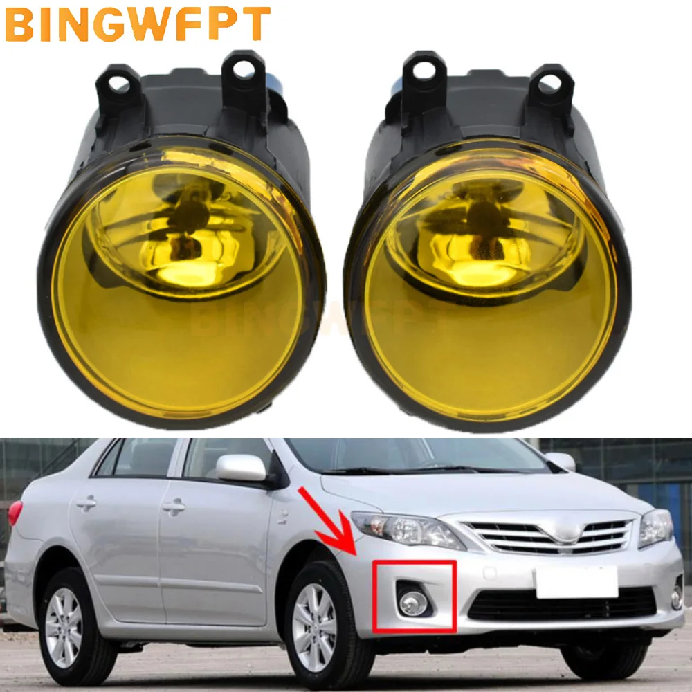 

2 шт., галогенные светодиодные противотуманные фары для Toyota Corolla 2011 2012 2013