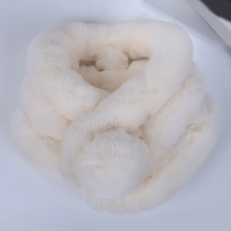 Шарф-Палантин женский из искусственного меха зимний теплый | Аксессуары для